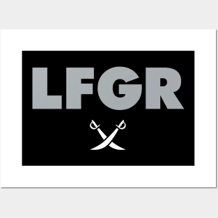 LFGR - Black Posters and Art